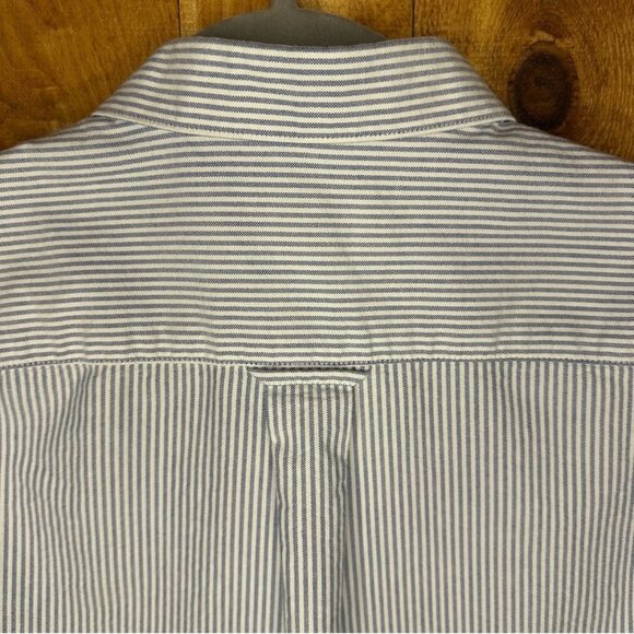 NN07 No Nationality Men's Striped Shortsleeve Button Front Shirt M - Picture 3 of 4